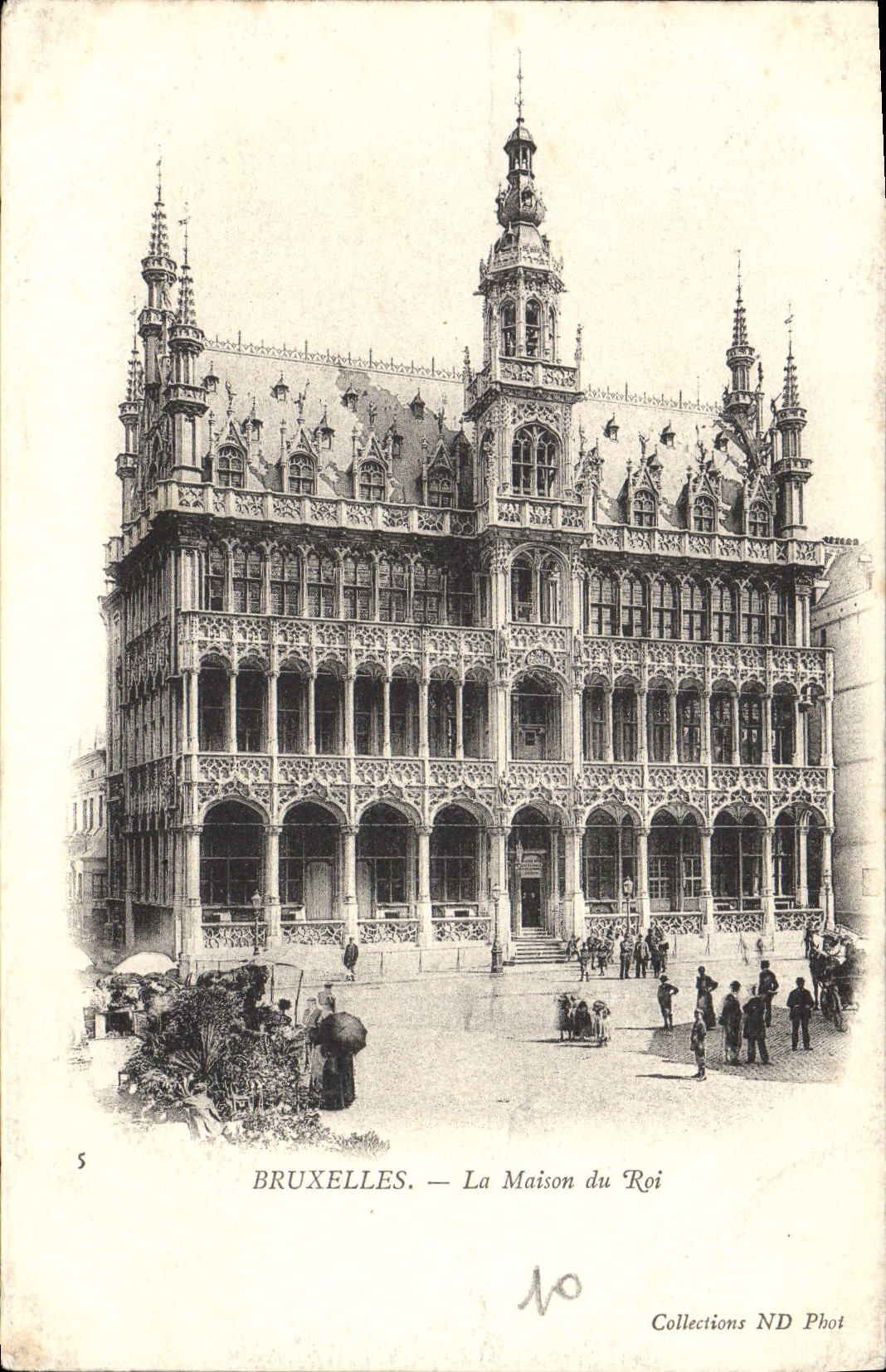 CPA Bruxelles La Maison du Roi