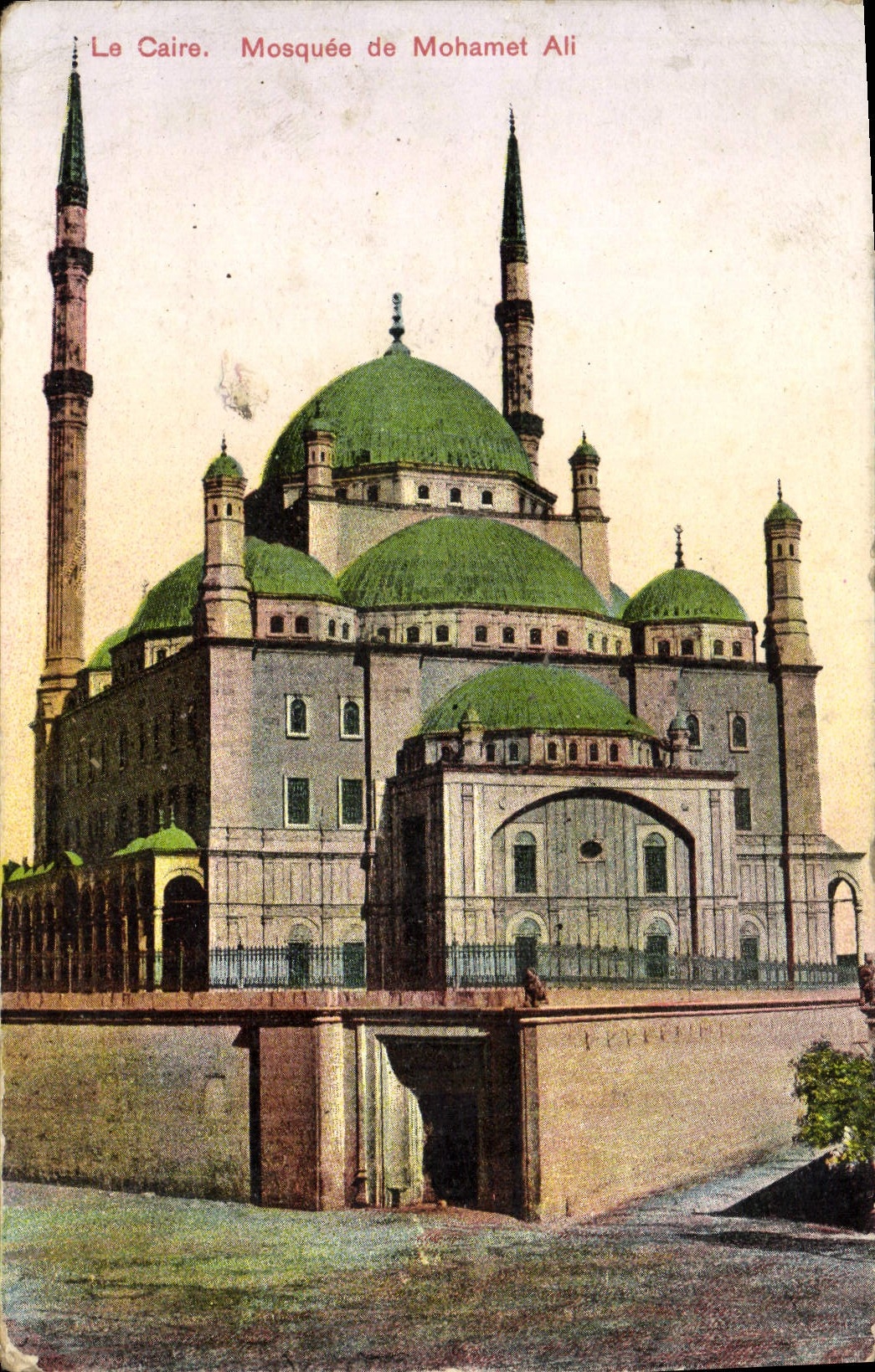 CPA Le Caire Mosquee de Mohamet Ali