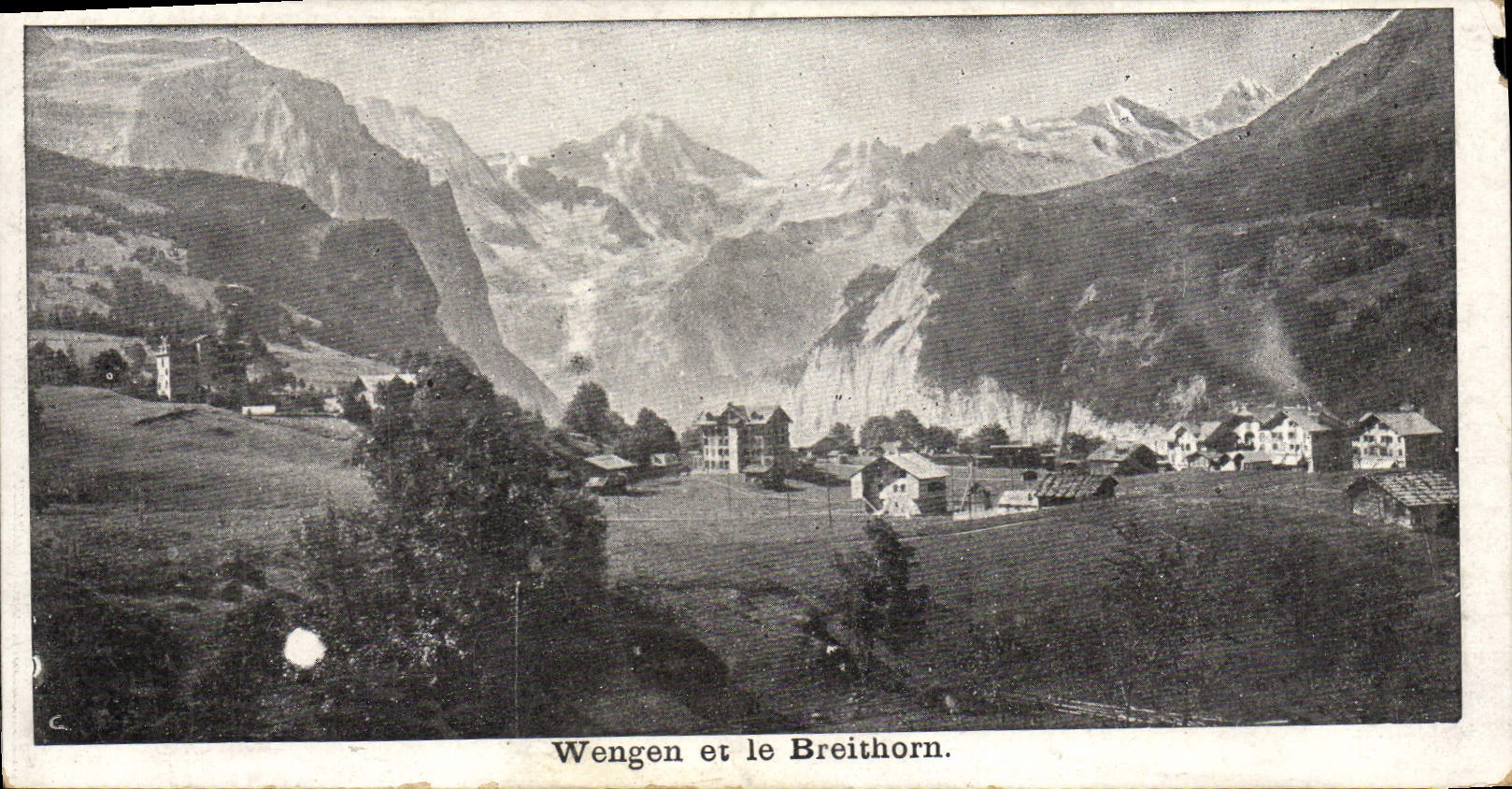 CPA Wengen et le Breithorn