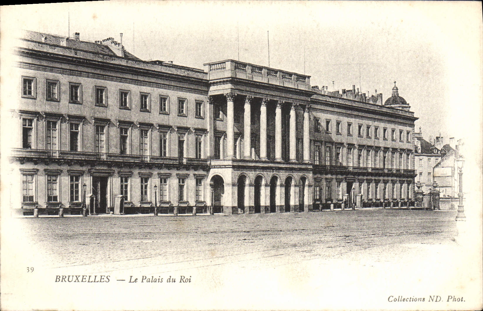 CPA Bruxelles Le Palais du Roi