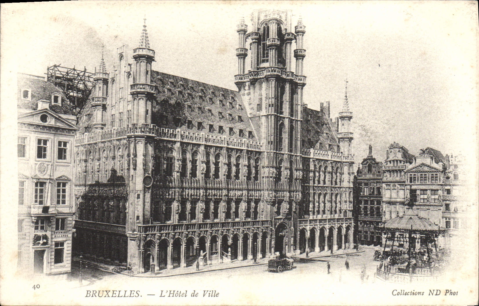 CPA Bruxelles L'Hotel de Ville