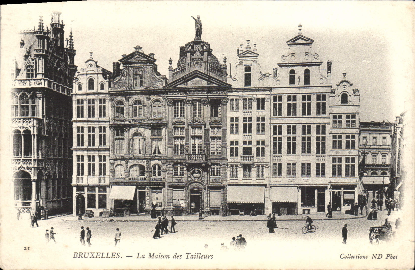 CPA Bruxelles La Maison des Tailleurs