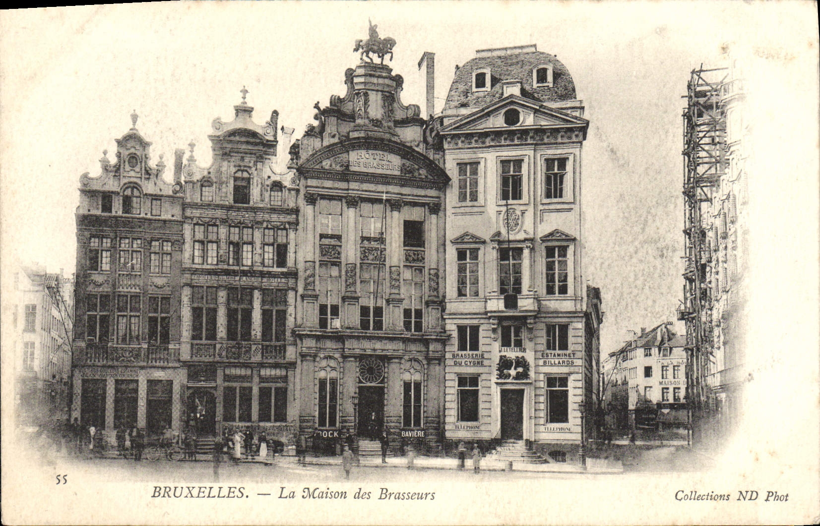 CPA Bruxelles La Maison des Brasseurs