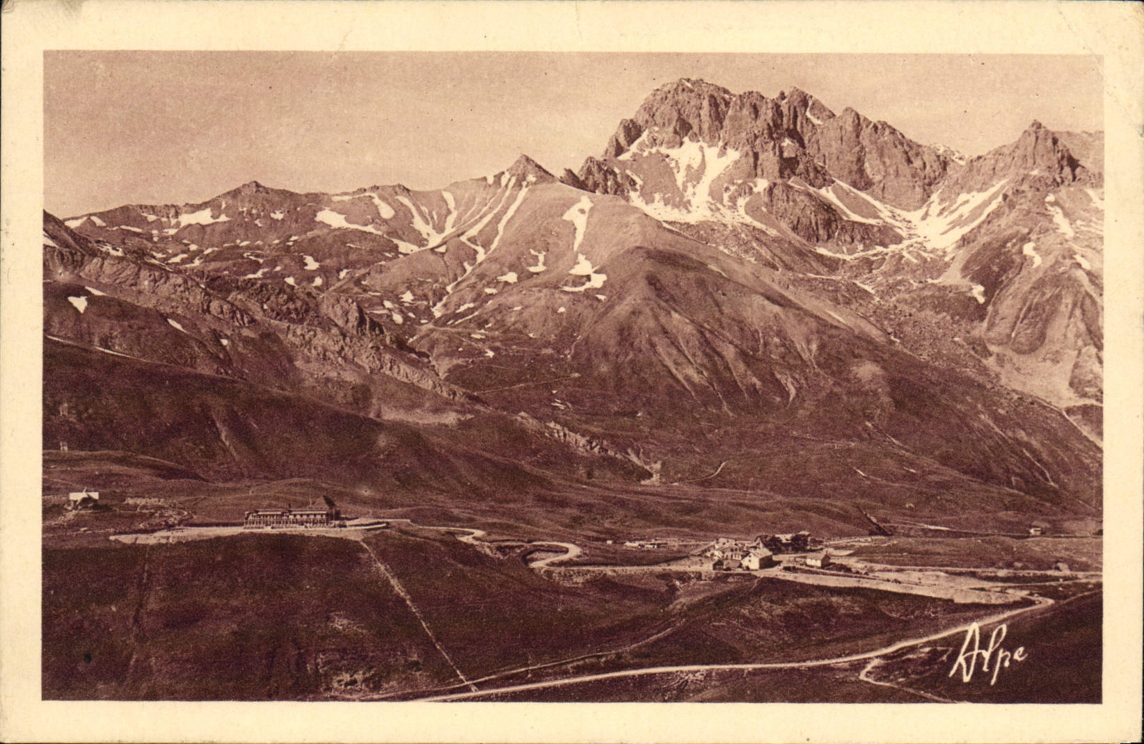 CPA Briancon Le Lautaret 