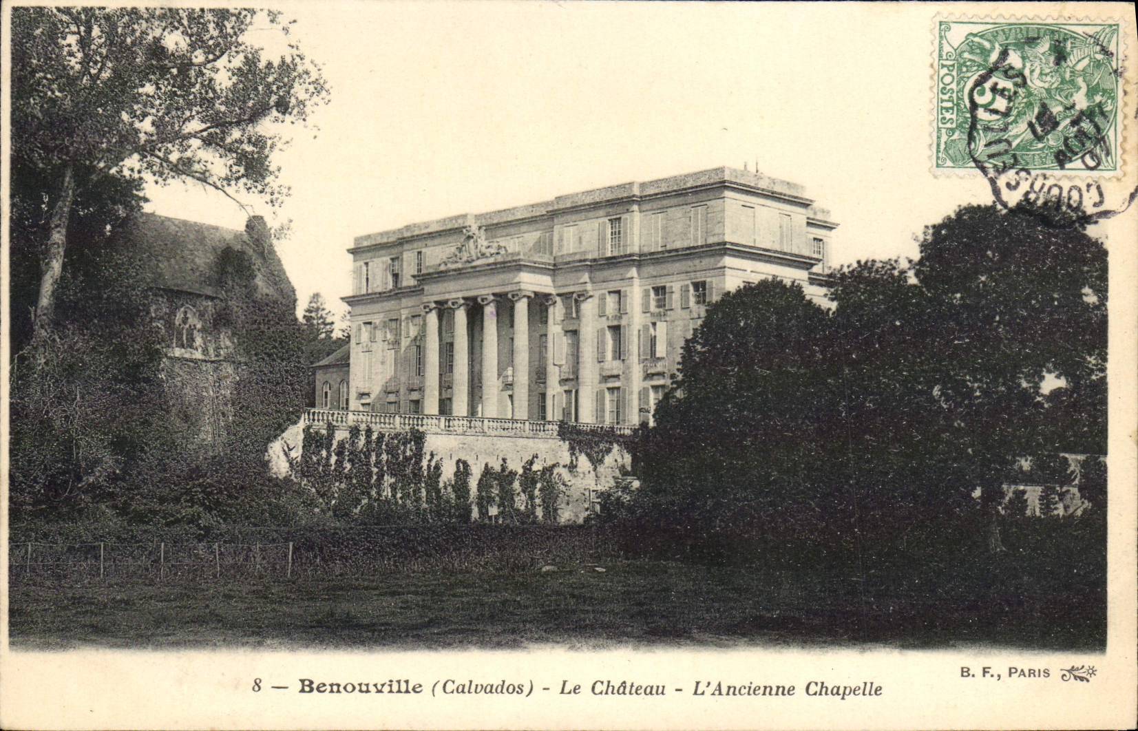CPA Benouville Le Chateau L'Ancienne Chapelle
