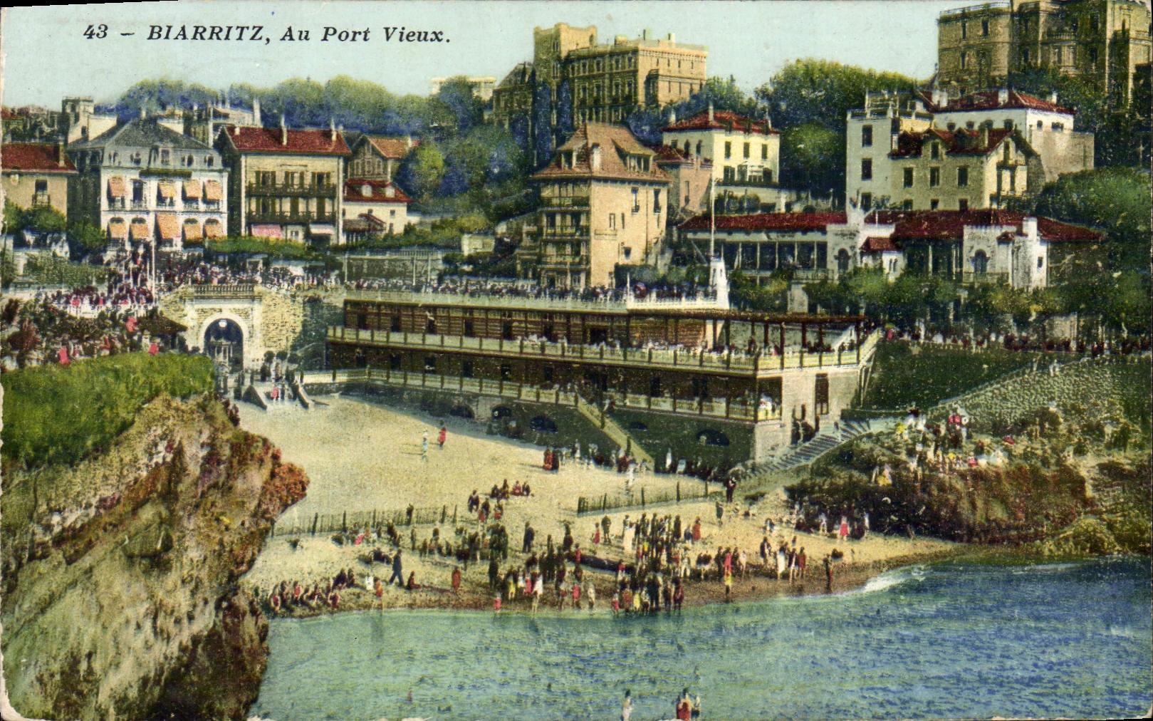 CPA Biarritz Au Port Vieux
