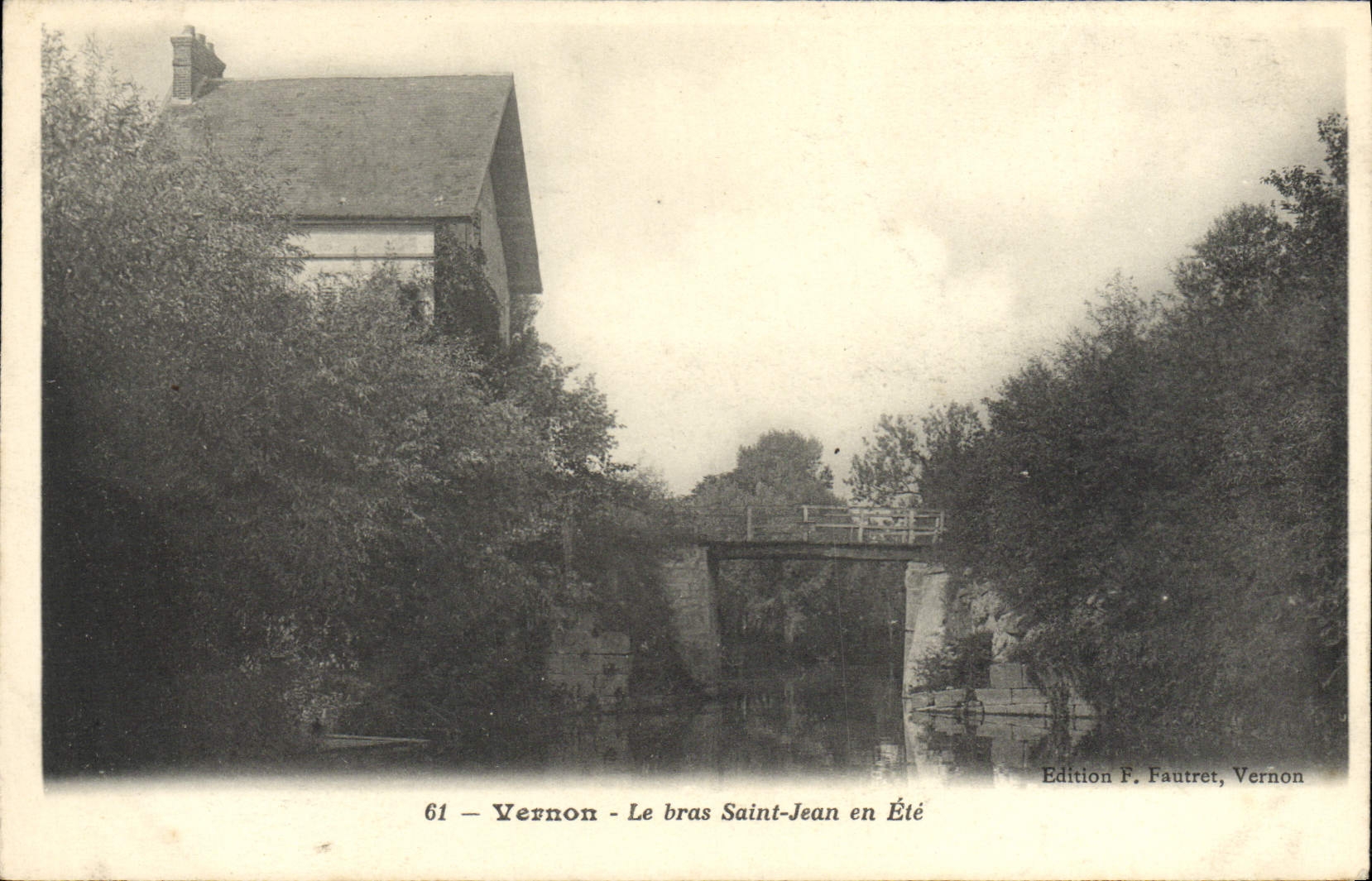CPA Vernon Le Bras Saint Jean en Ete