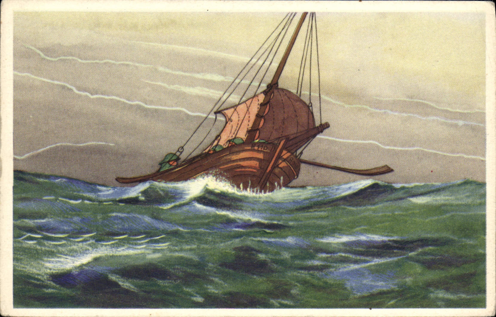CPA Bateau