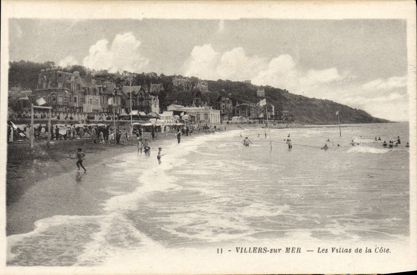 CPA Villers Sur Mer Les Villas de la Cote