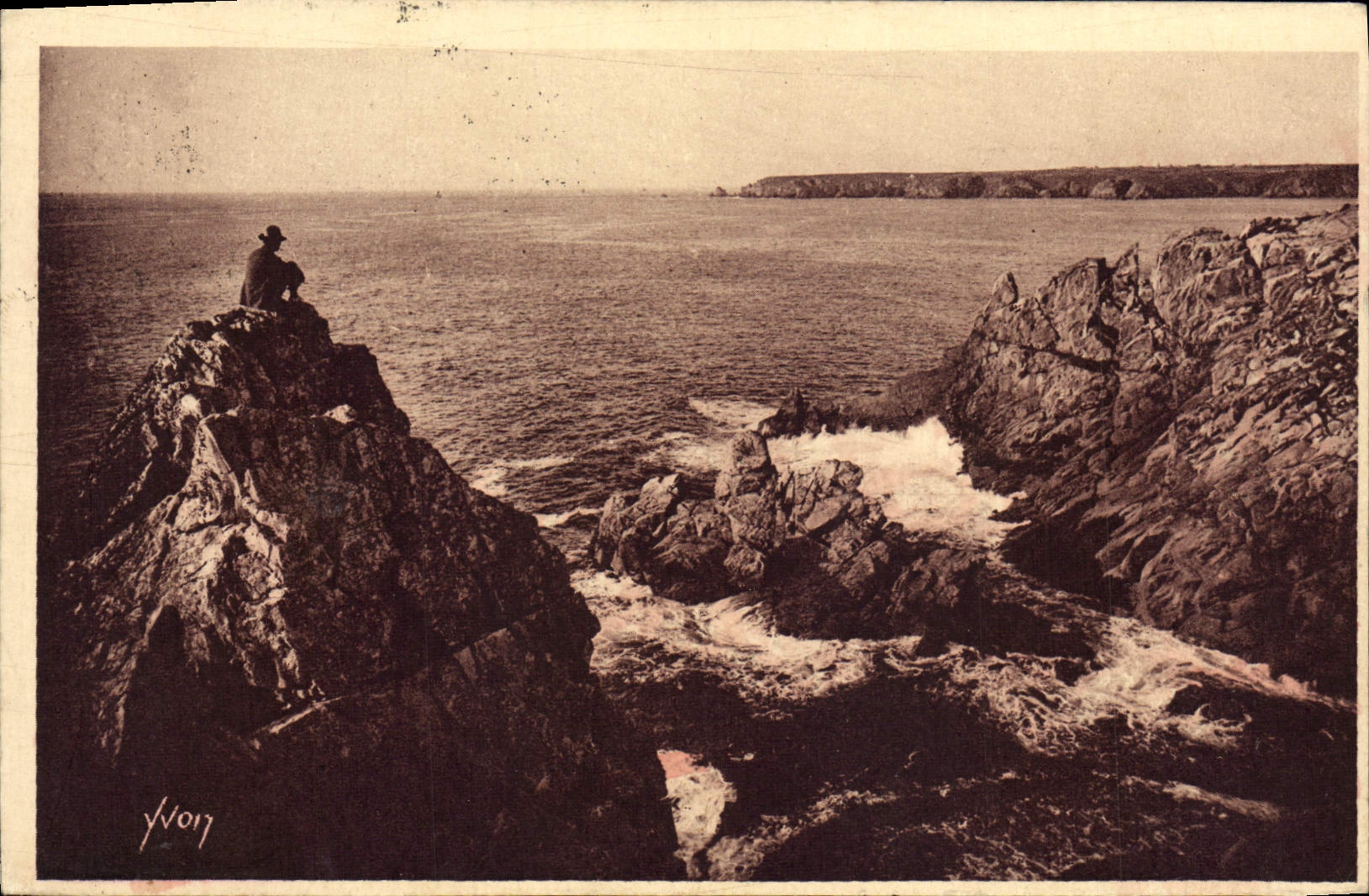 CPA Pointe Du Raz Baie des Trepasses et Pointe du Van