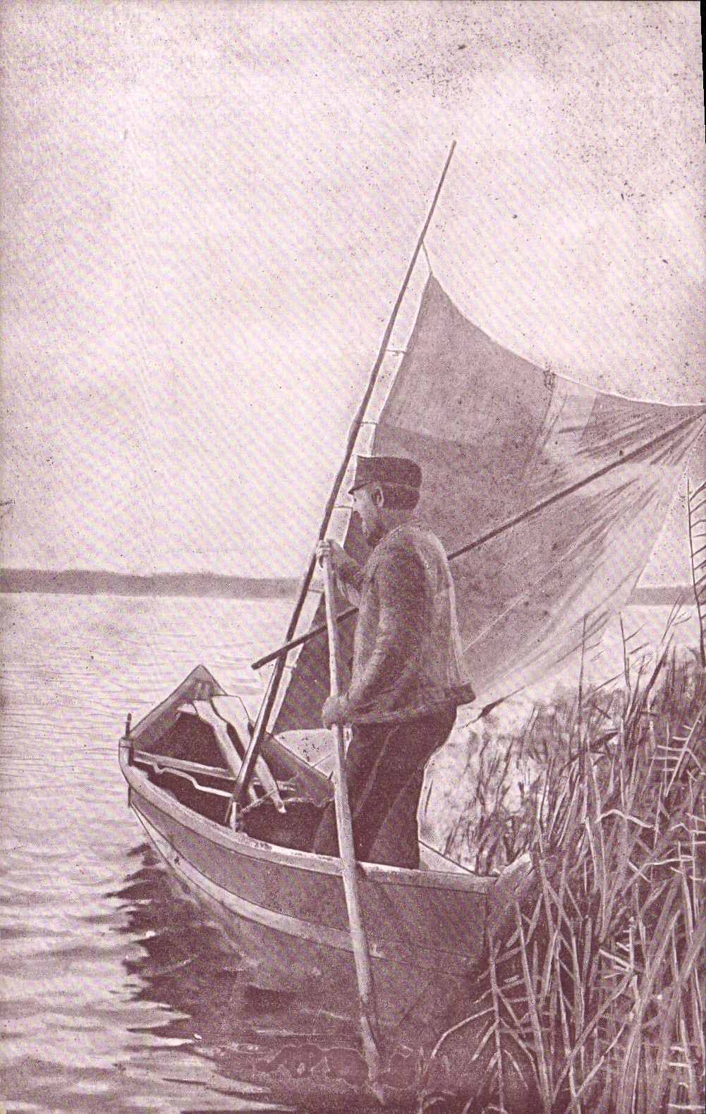 CPA Bateau de peche 