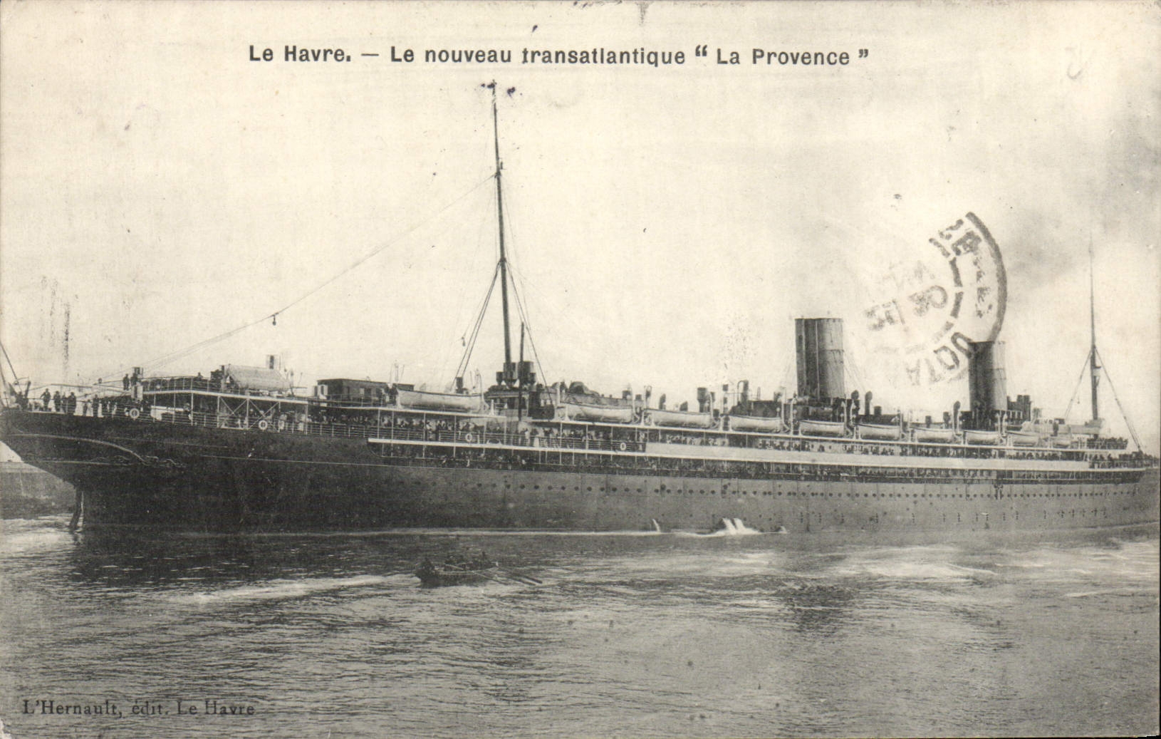 CPA Le Havre Le Nouveau Transtlantique La Provence