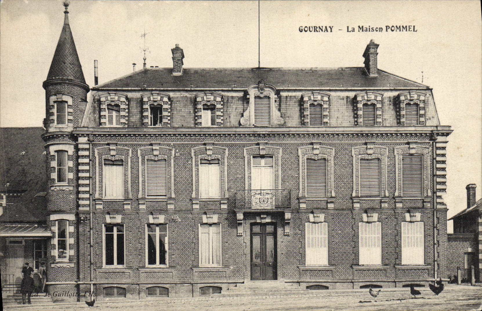 CPA Gournay La Maison Pommel