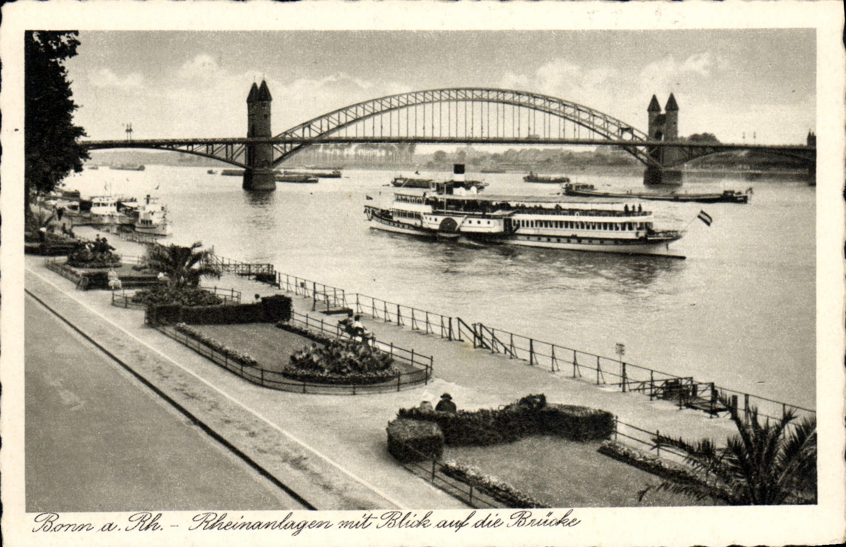 CPA Bonn Rhein Bateau