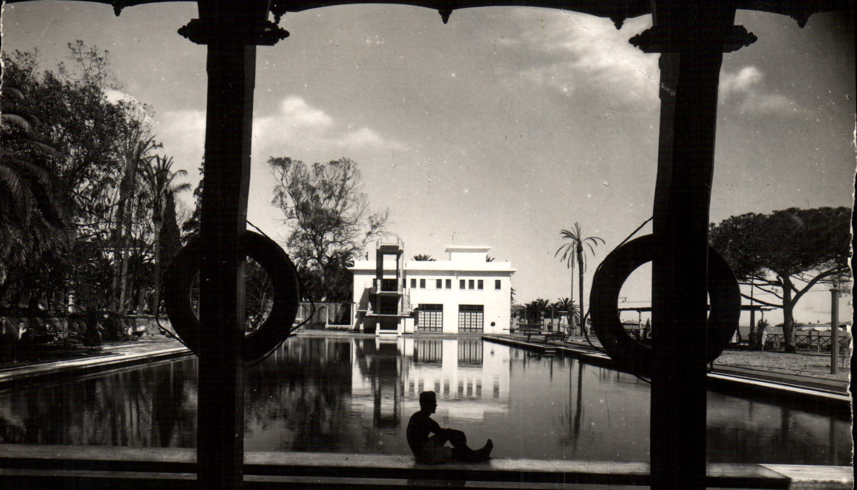 CPM San Remo Piscina Hotel Lido Mediterraneo