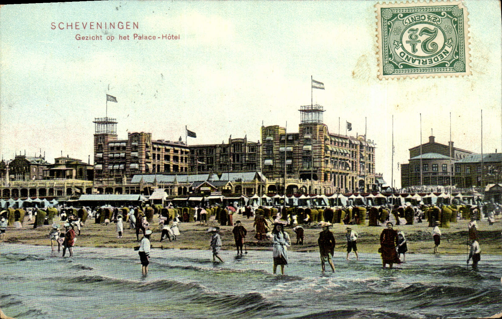 CPA Scheveningen Vezicht Op Het Palace Hotel