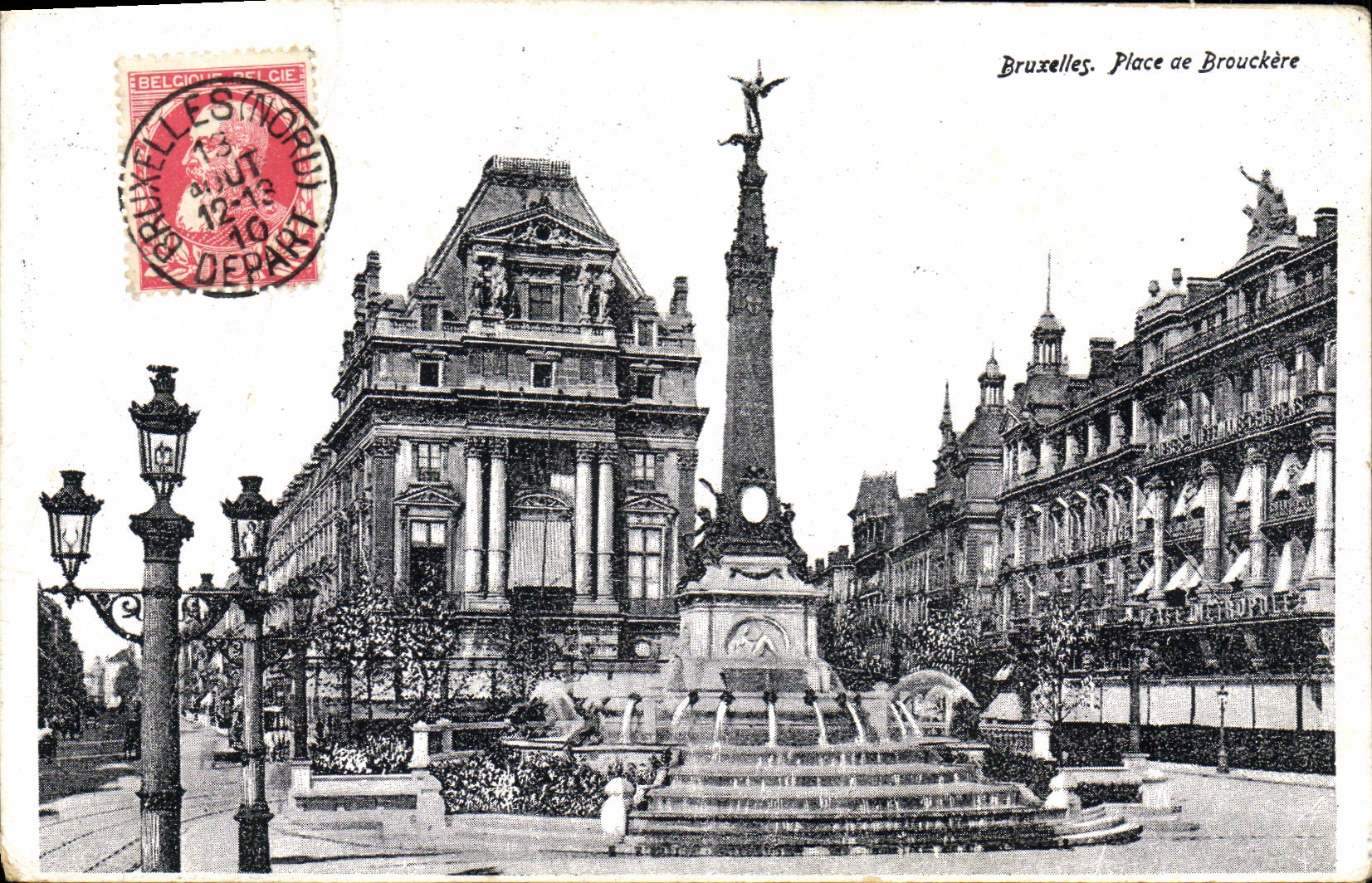 CPA Bruxelles Place de Brouckere
