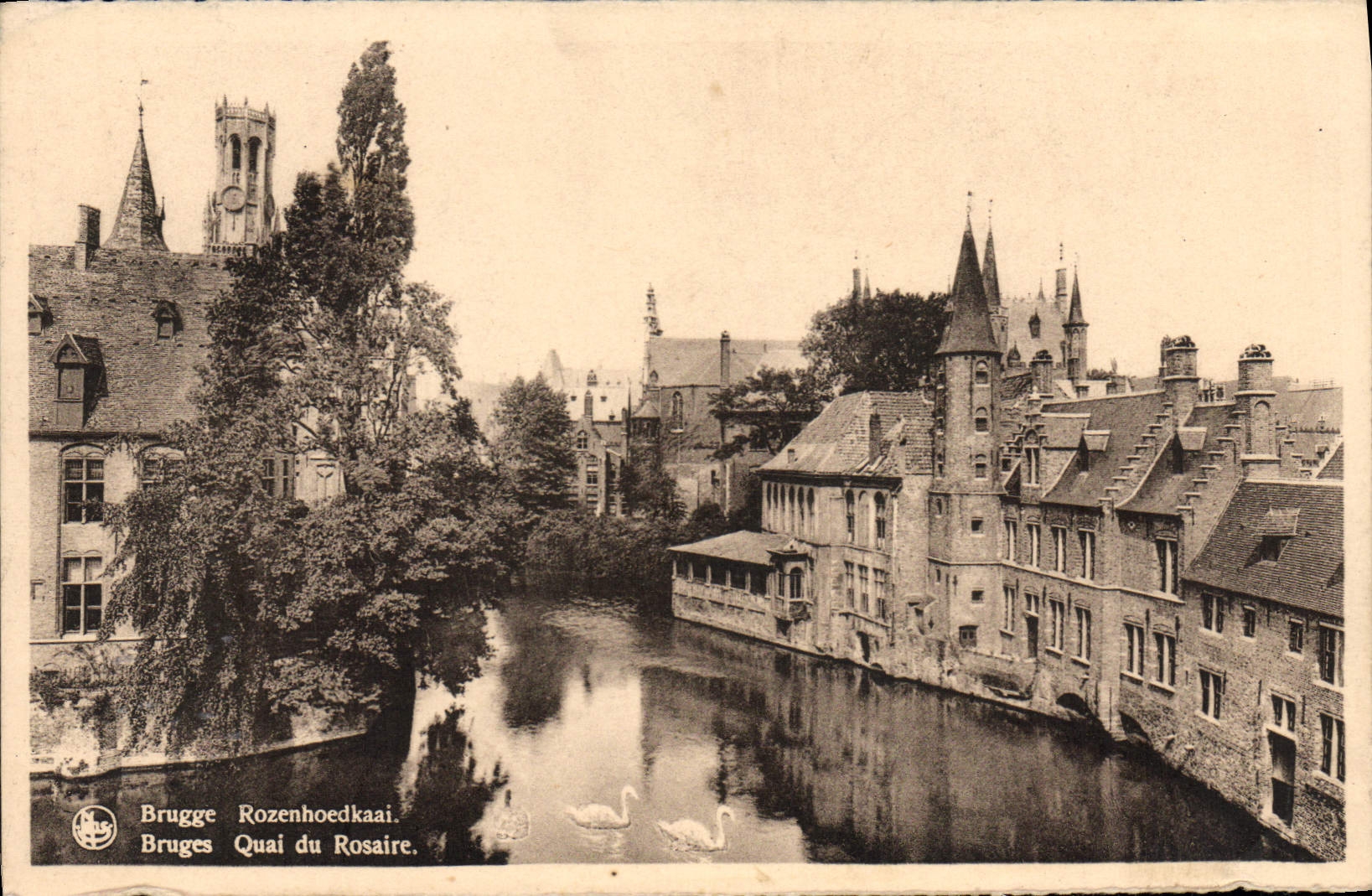 CPA Bruges Quai du Rosaire