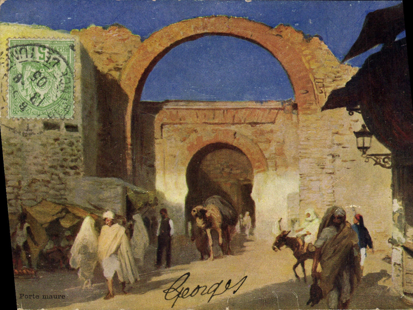 CPA Porte Maure