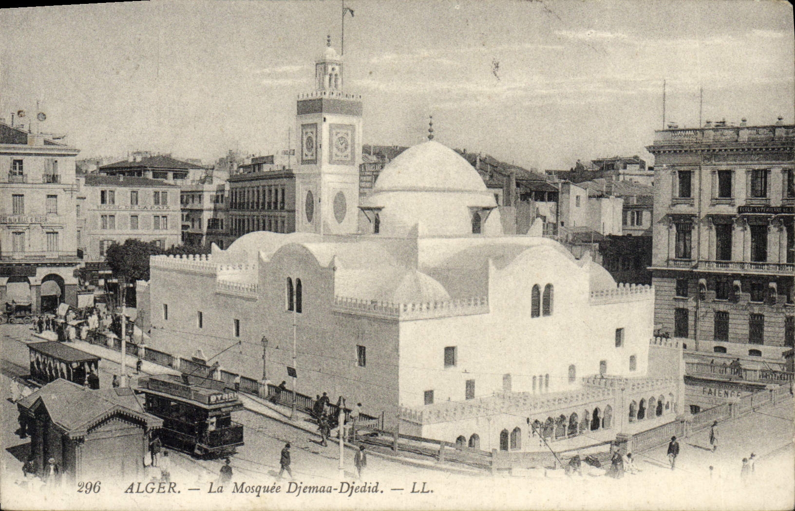 CPA Alger La Mosquee Djemaa Djedid