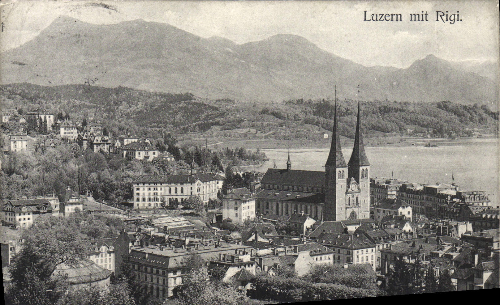 CPA Luzern Mit Rigi