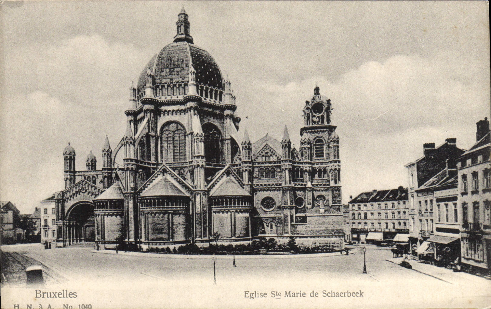 CPA Bruxelles Eglise Ste Marie De Schaerbeek