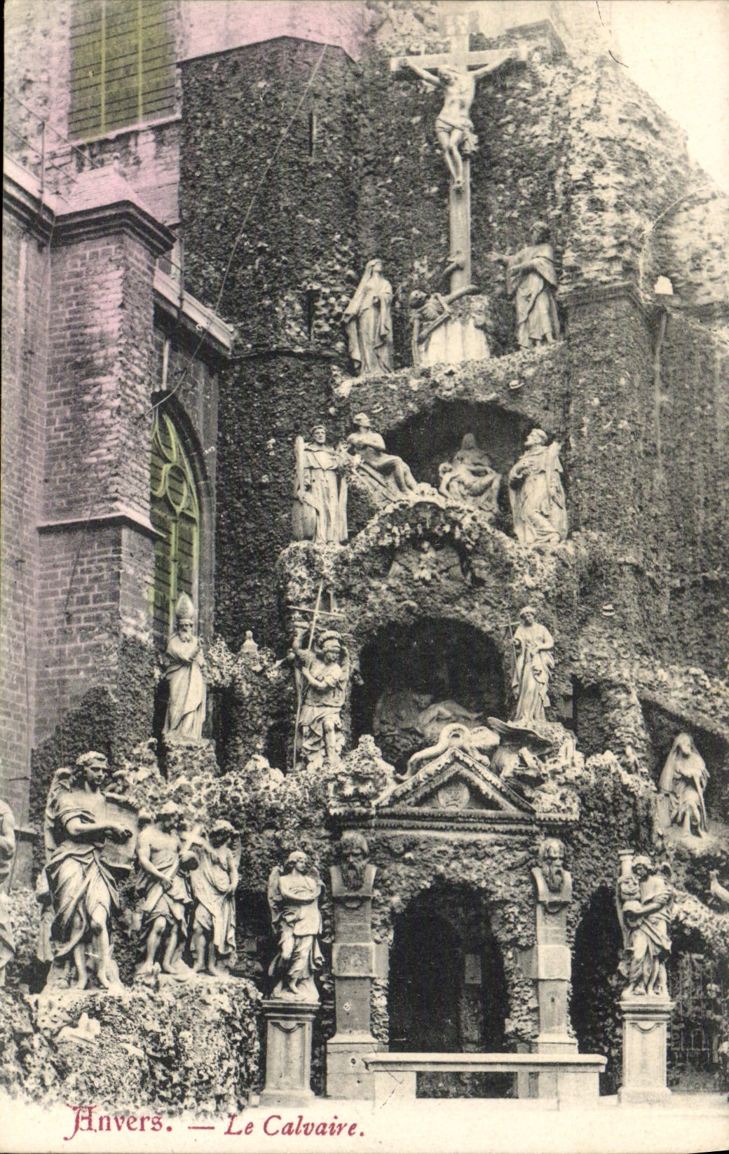 CPA Anvers Le Calvaire
