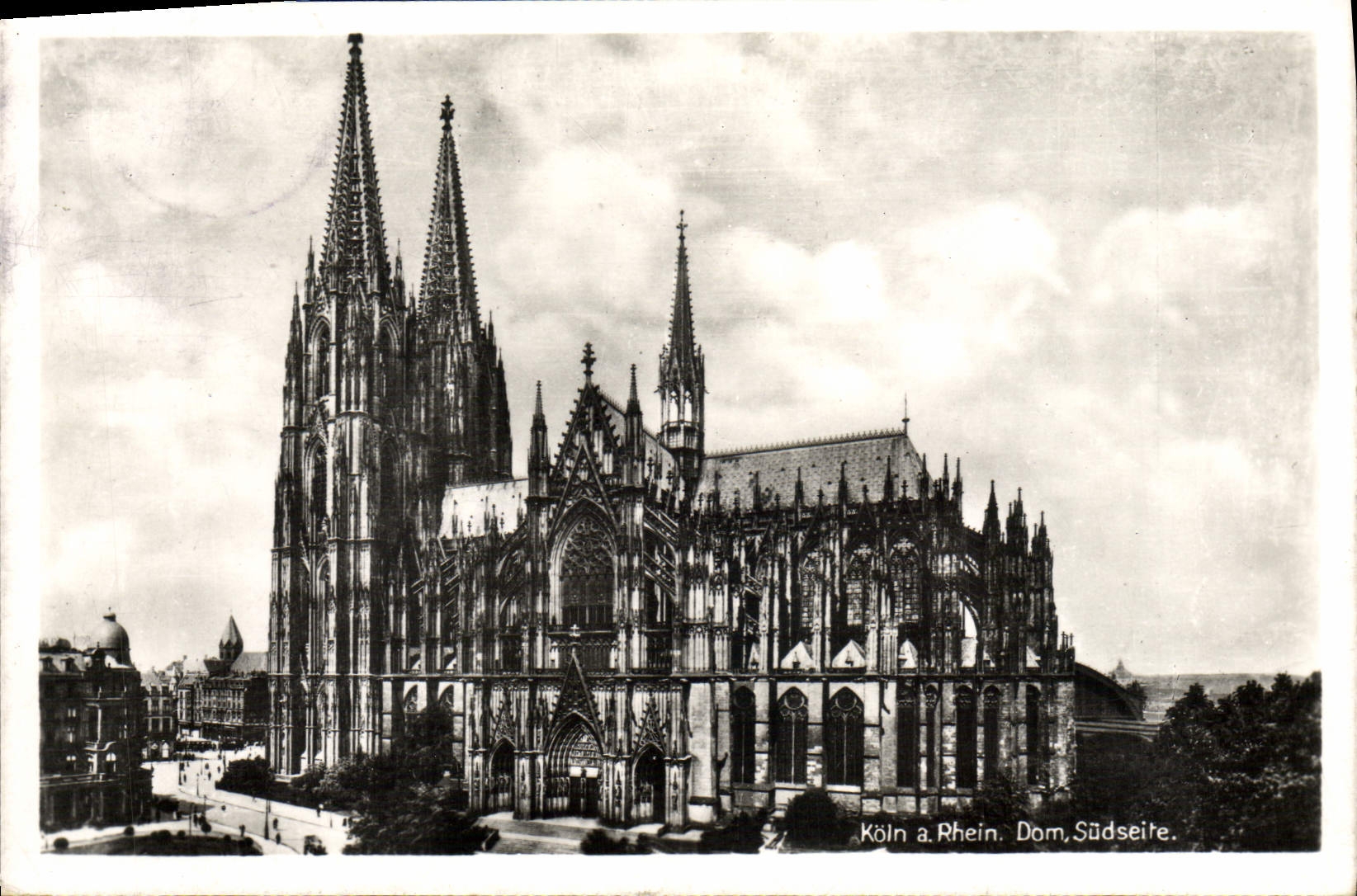 CPM Koln A Rhein Dom Sudseite