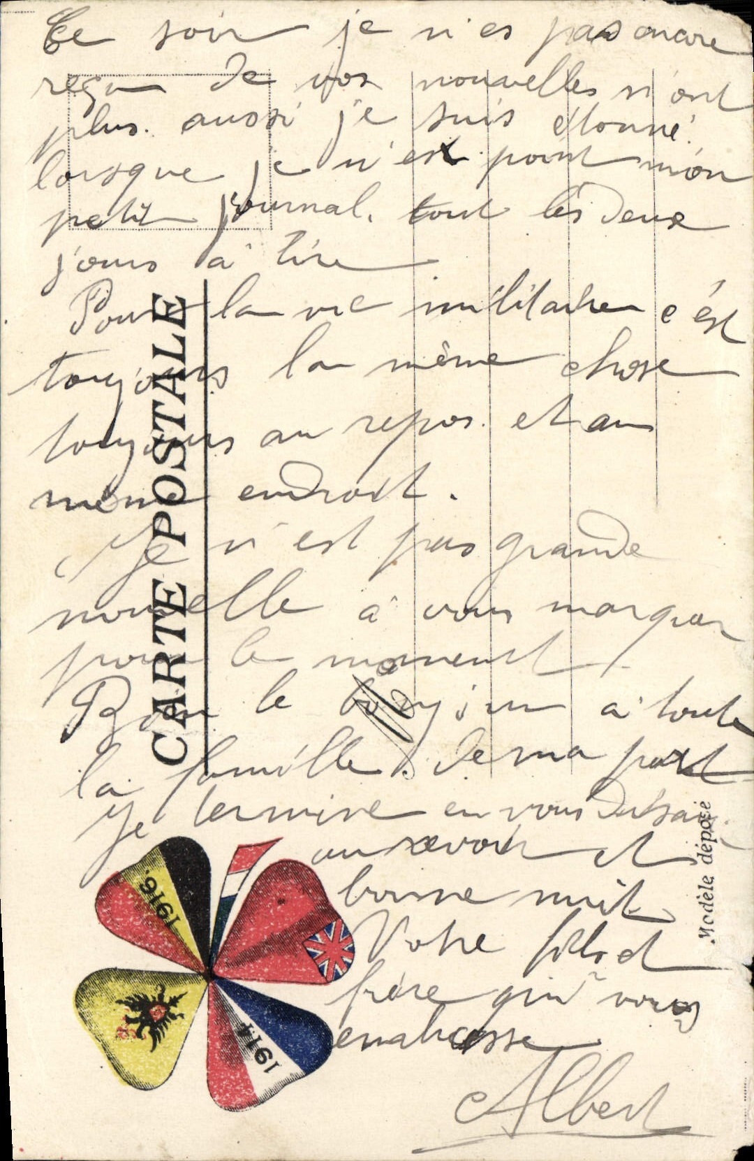 CPA Militaria 1914 1916