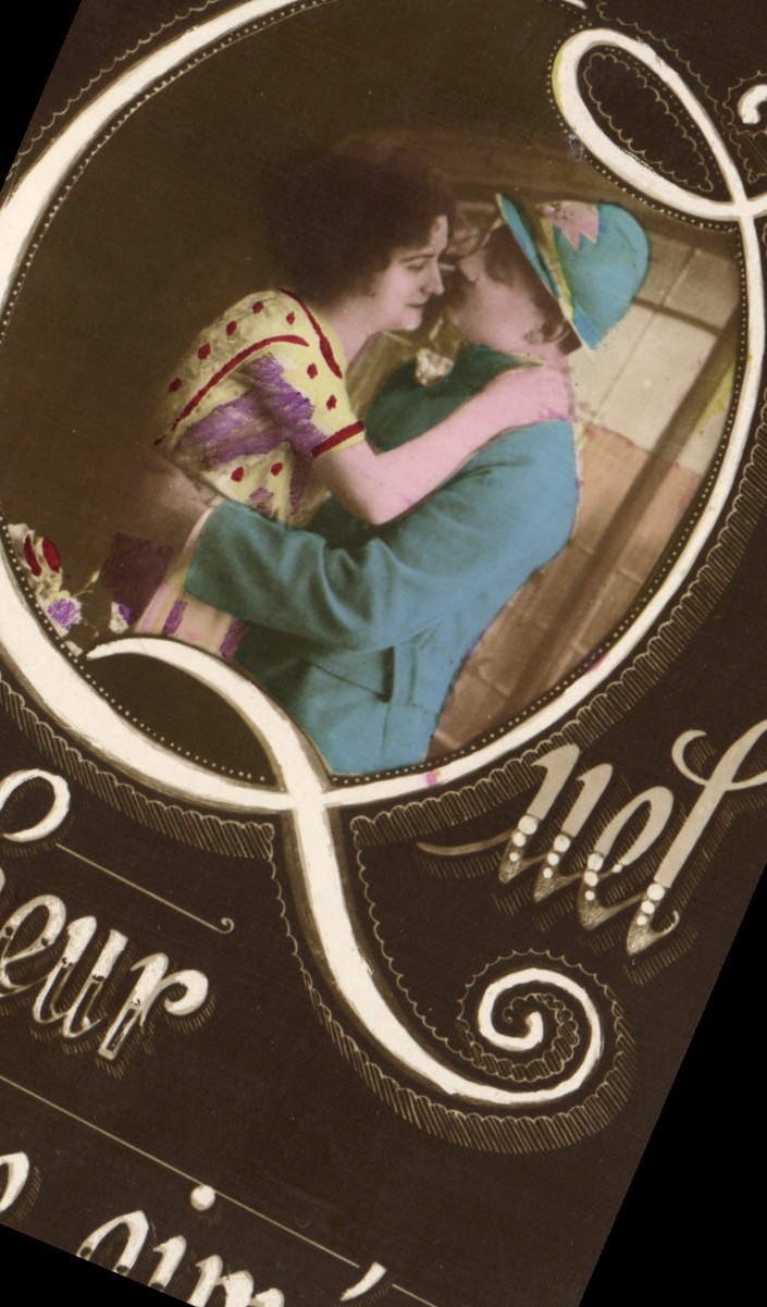 VINTAGE POSTCARD Man Militaria Soldier