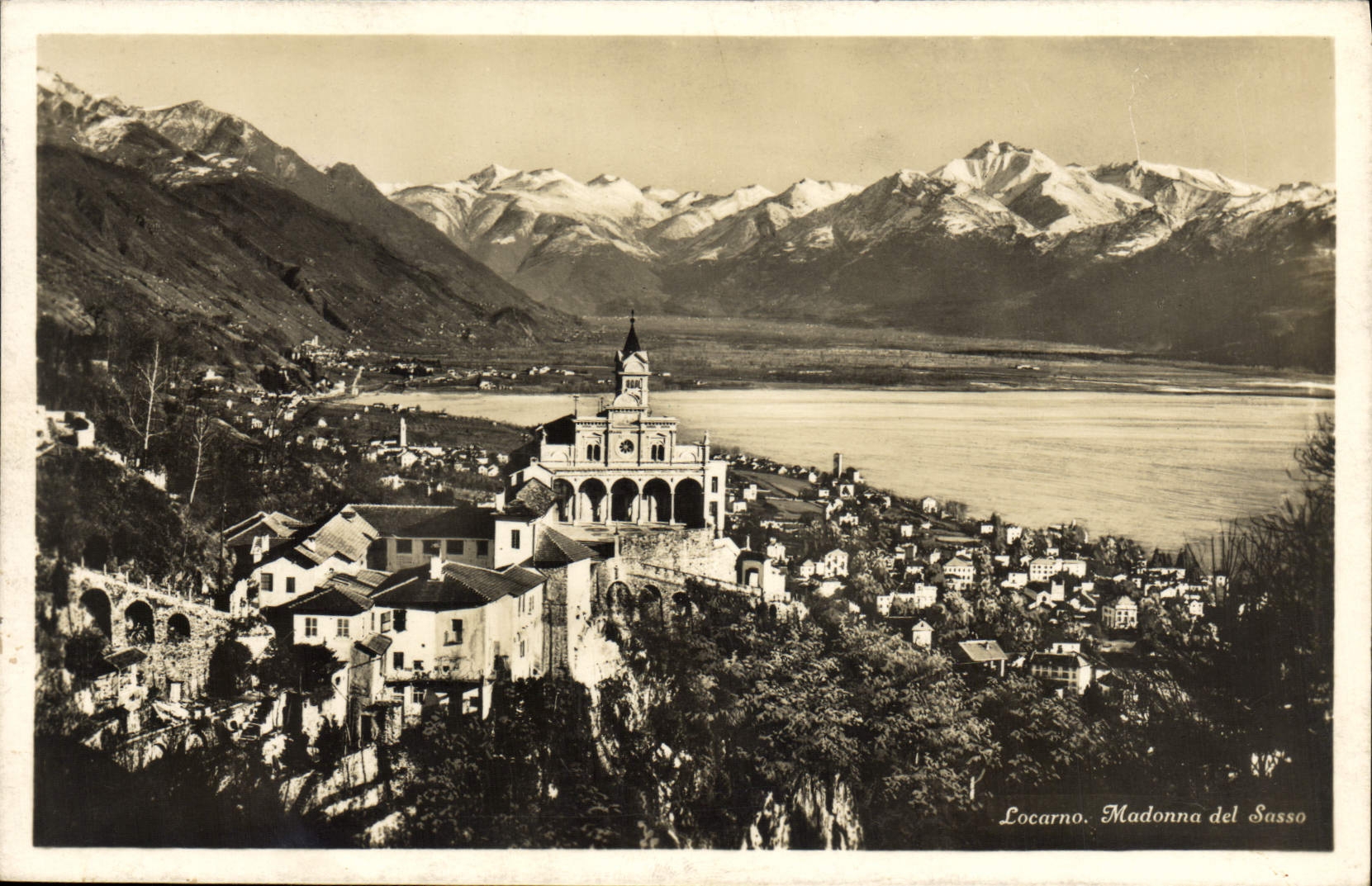CPM Locarno Madonna Del Sasso