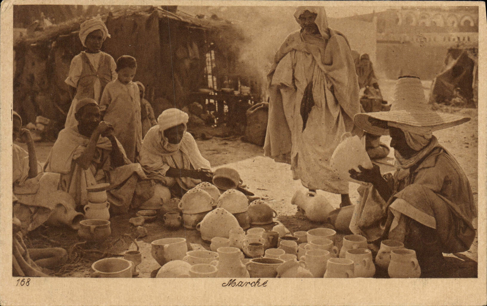 CPA Marche potier Poterie