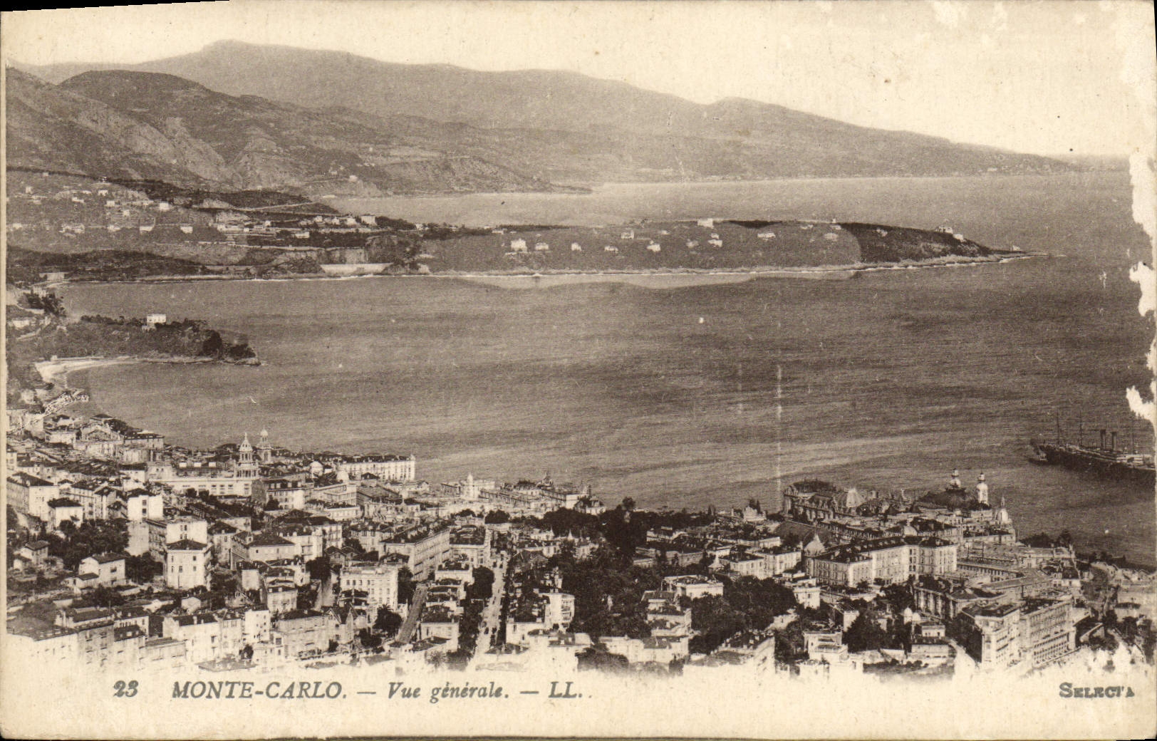 CPA Monte Carlo Vue Generale