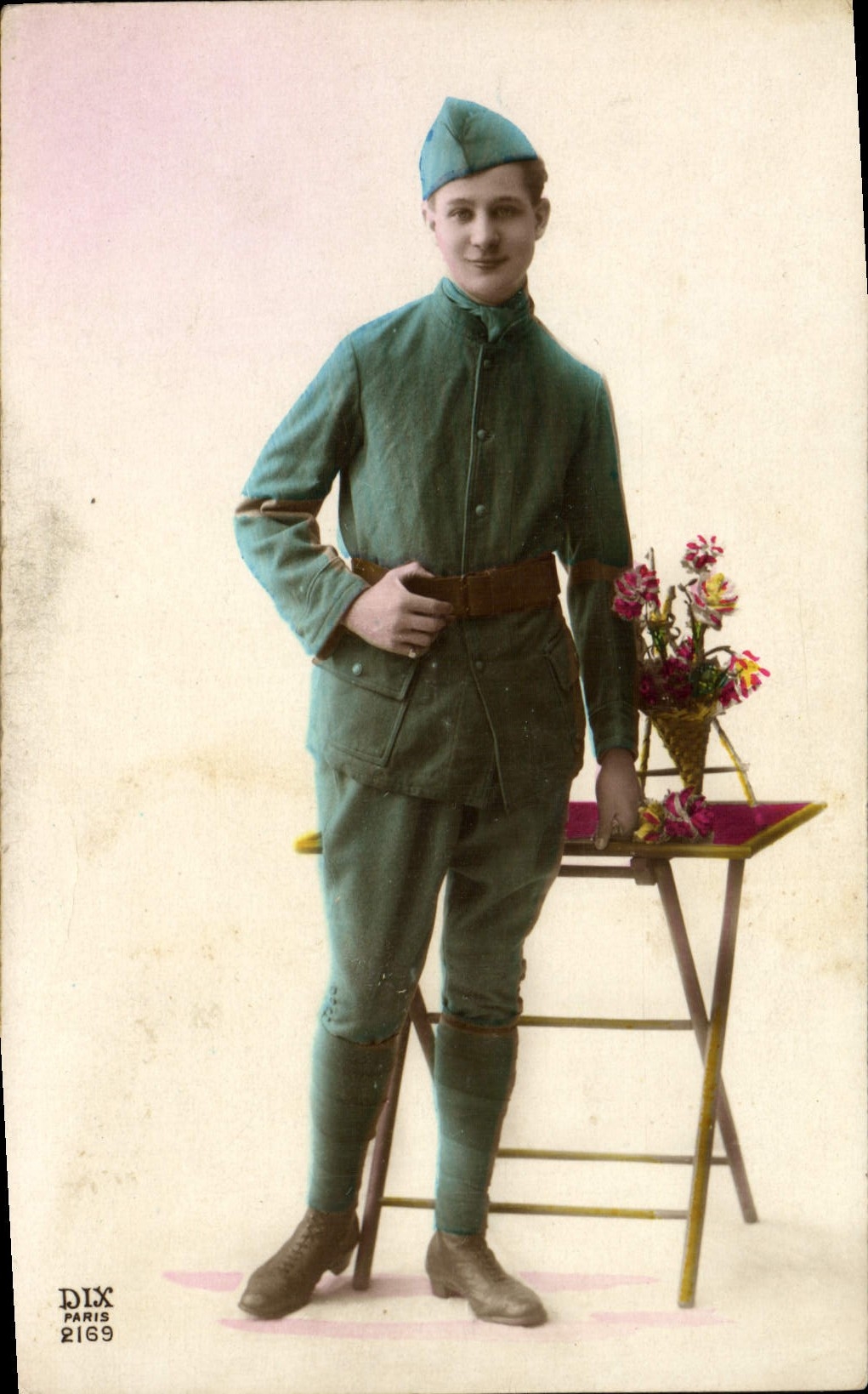 CPA Fantaisie Homme Soldat 