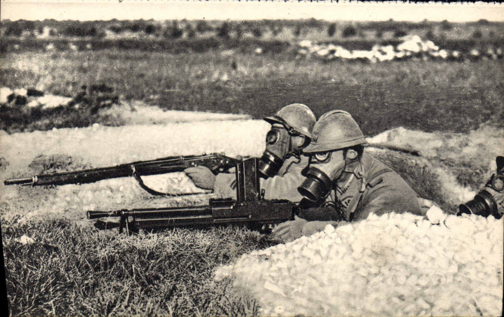 CPM Alerte Aux Gaz Militaria 
