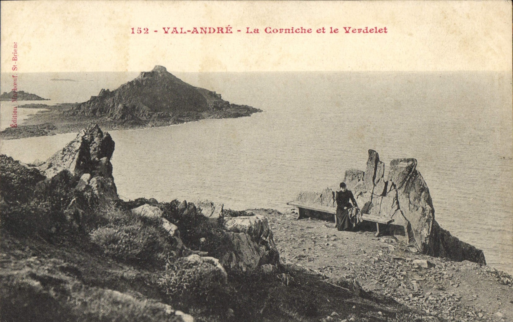 CPA Val Andre La Corniche et la Verdelet