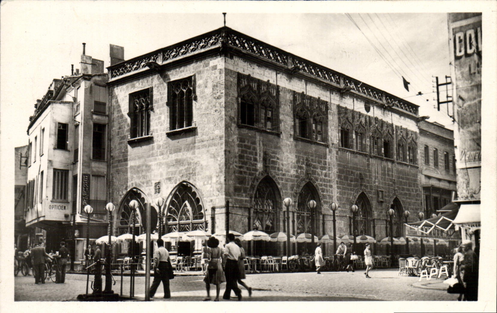 CPM Perpignan Cafe de France