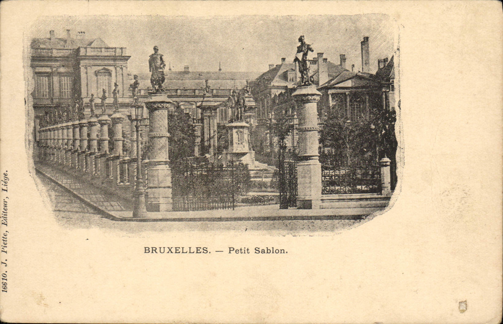 CPA Bruxelles Petit Sablon