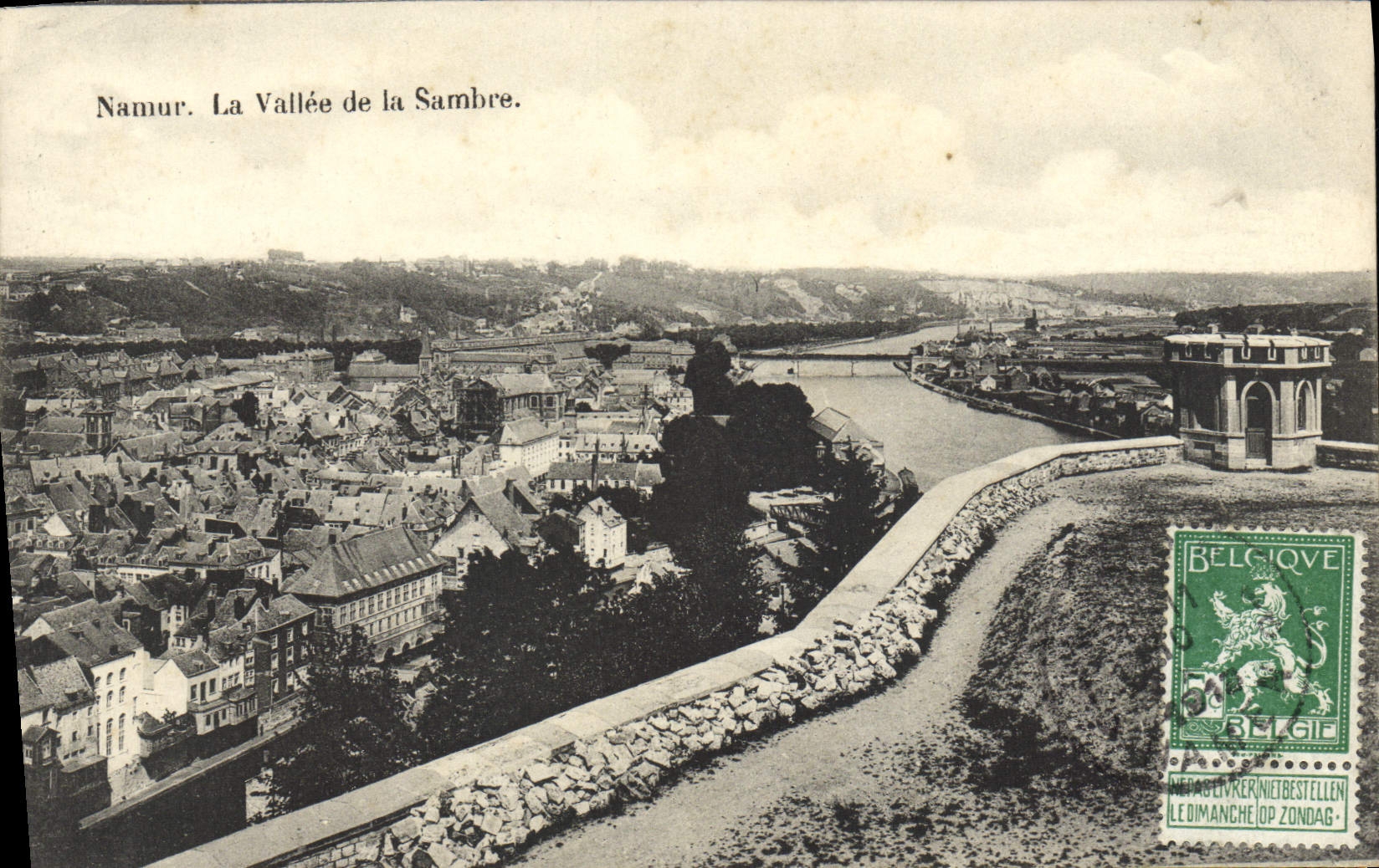 CPA Namur La Vallee de la Sambre