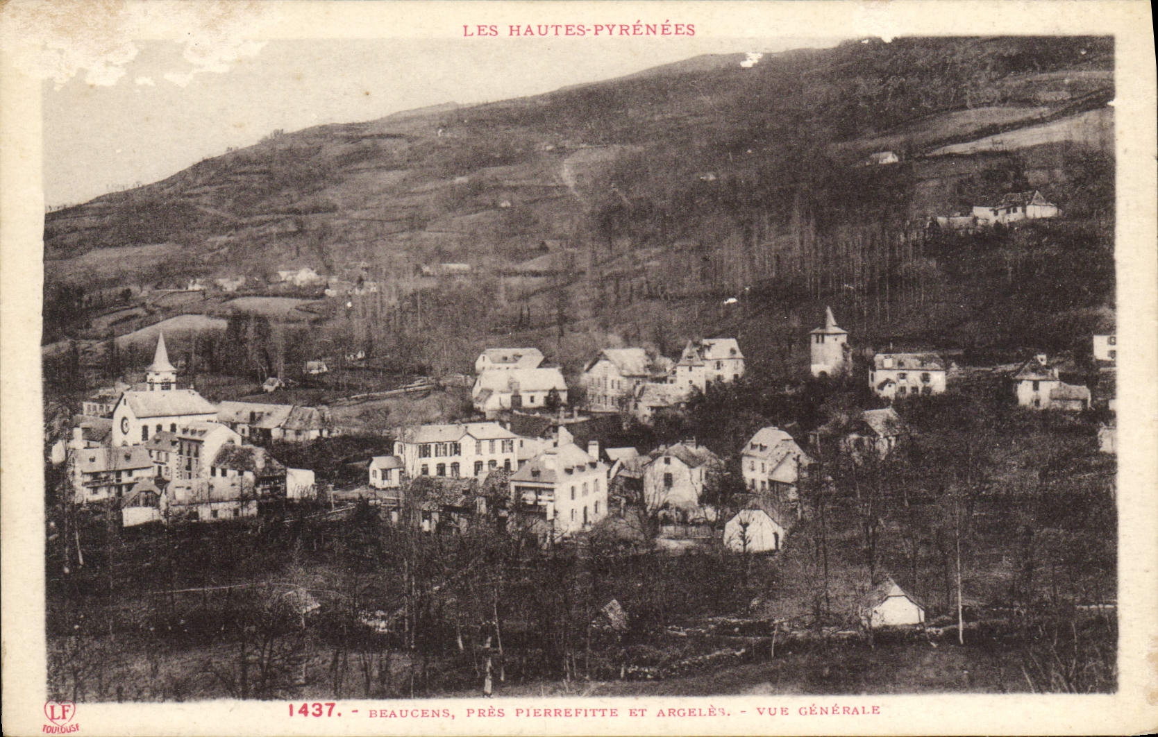 CPA Beaucens pres Pierrefitte et Argeles Vue generale