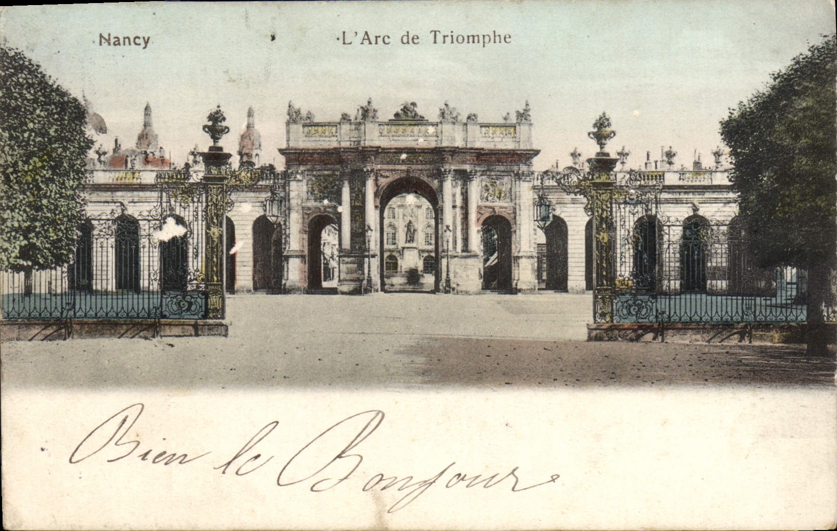 CPA Nancy L'Arc de Triomphe