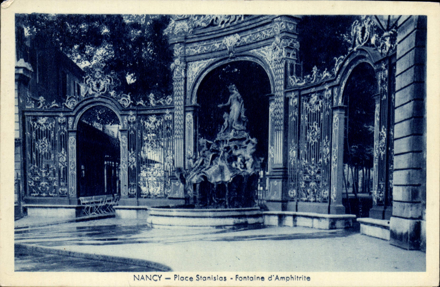 CPA Nancy Place Stanislas Fontaine d'Amphitrite