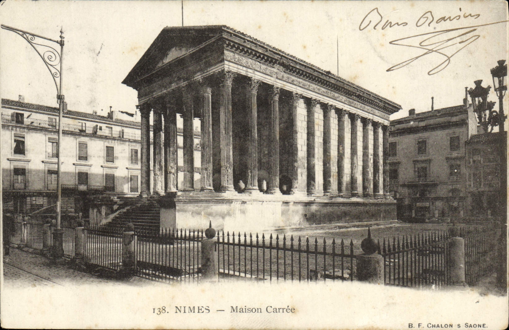 CPA Nimes Maison Carree