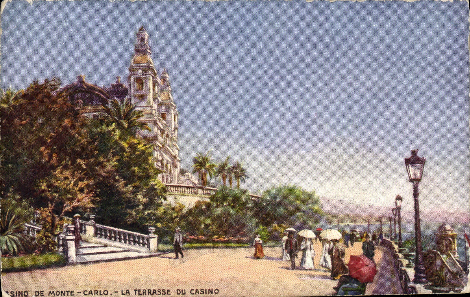 CPA Monte Carlo La Terrasse Du Casino