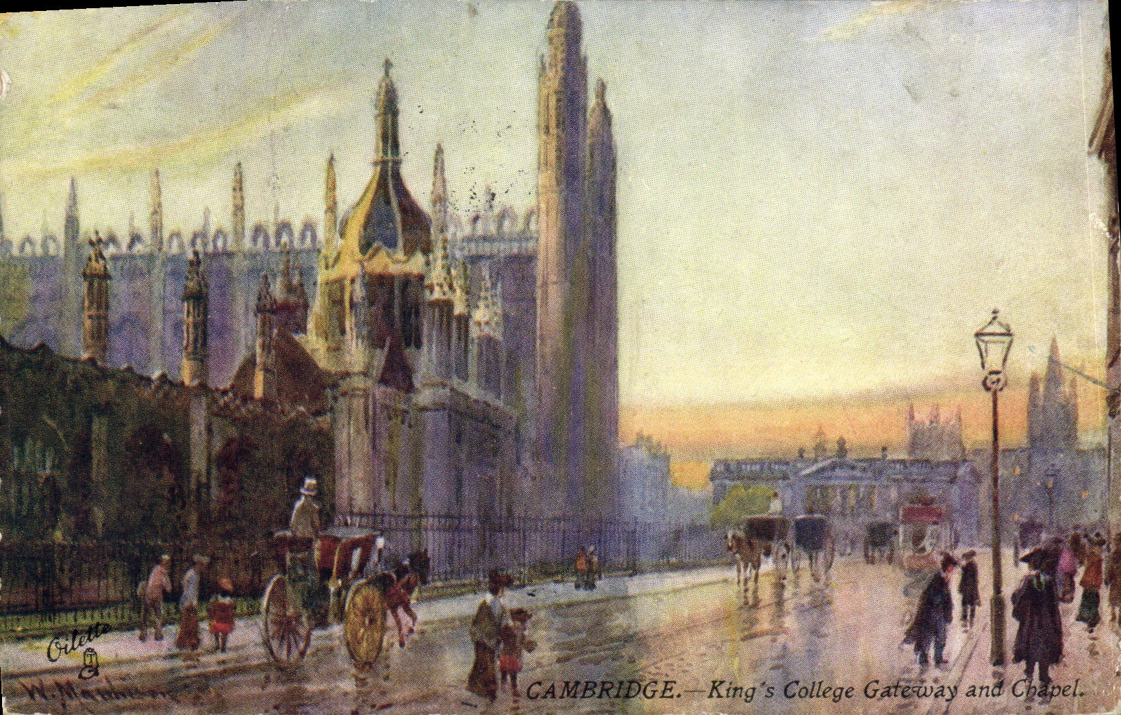 CPA Cambridge King's College Gateway And Chapel