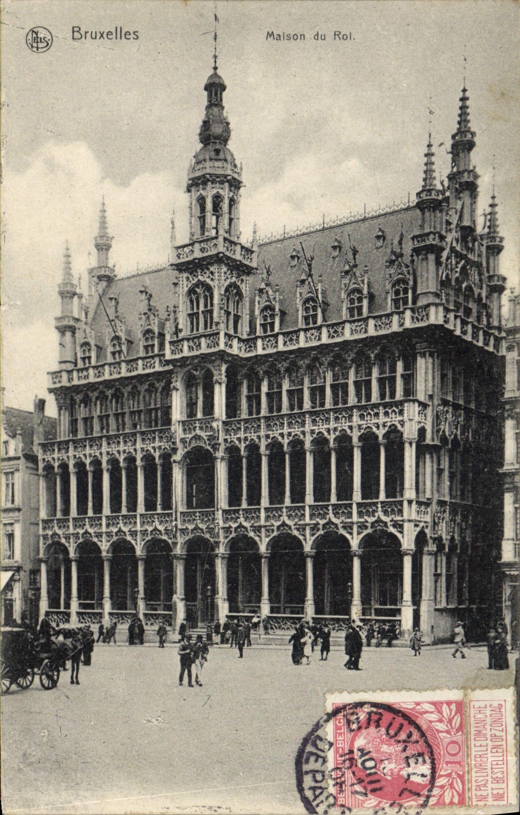 CPA Bruxelles Maison Du Rol