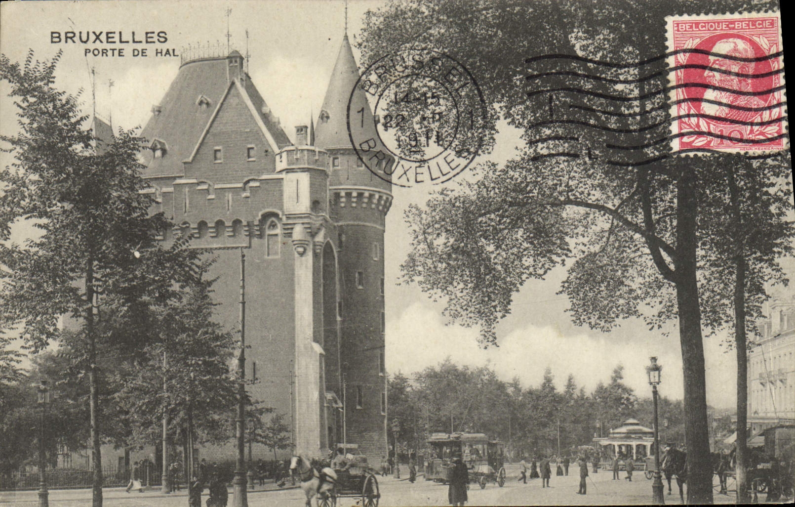 CPA Bruxelles Porte De Hal
