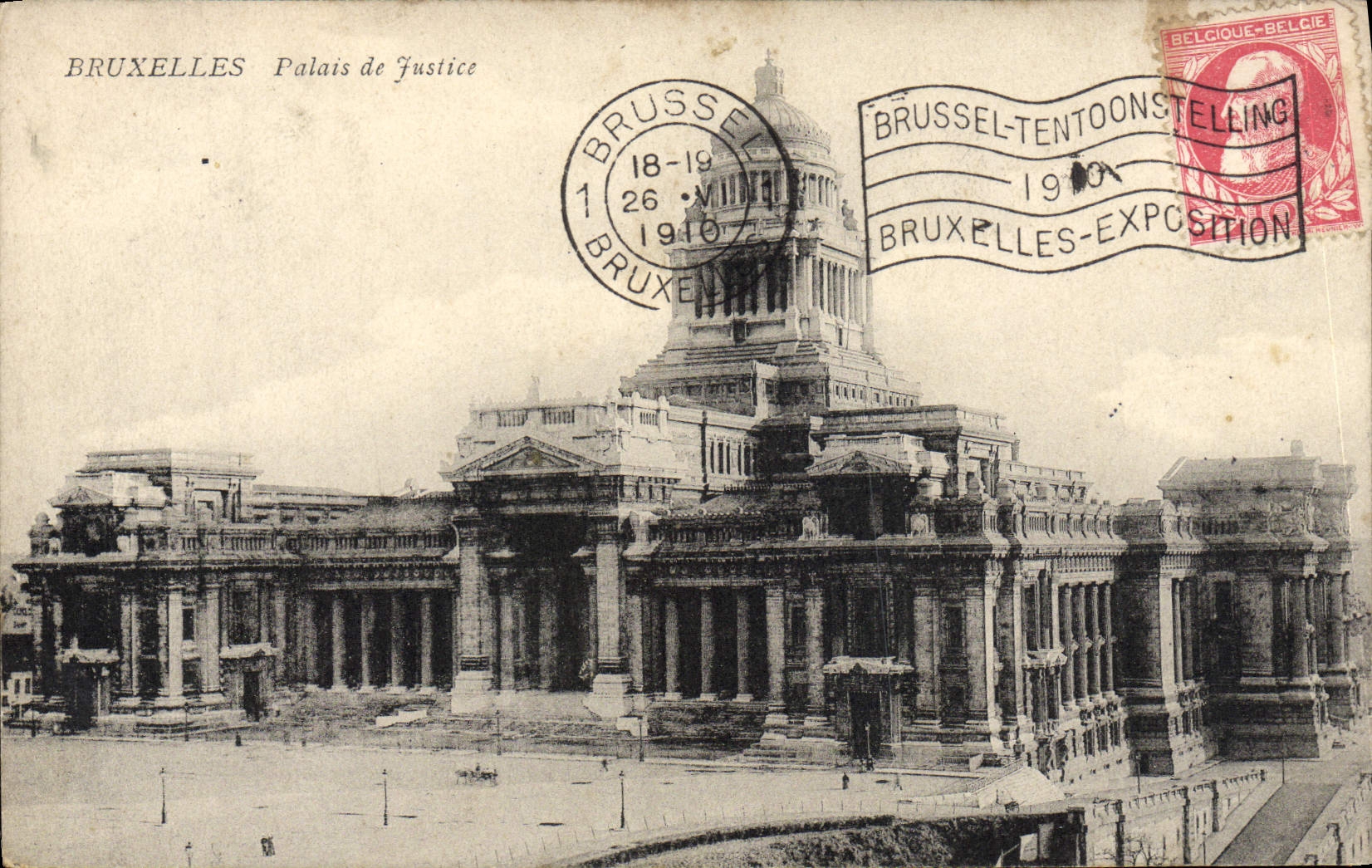 CPA Bruxelles Palais De Justice