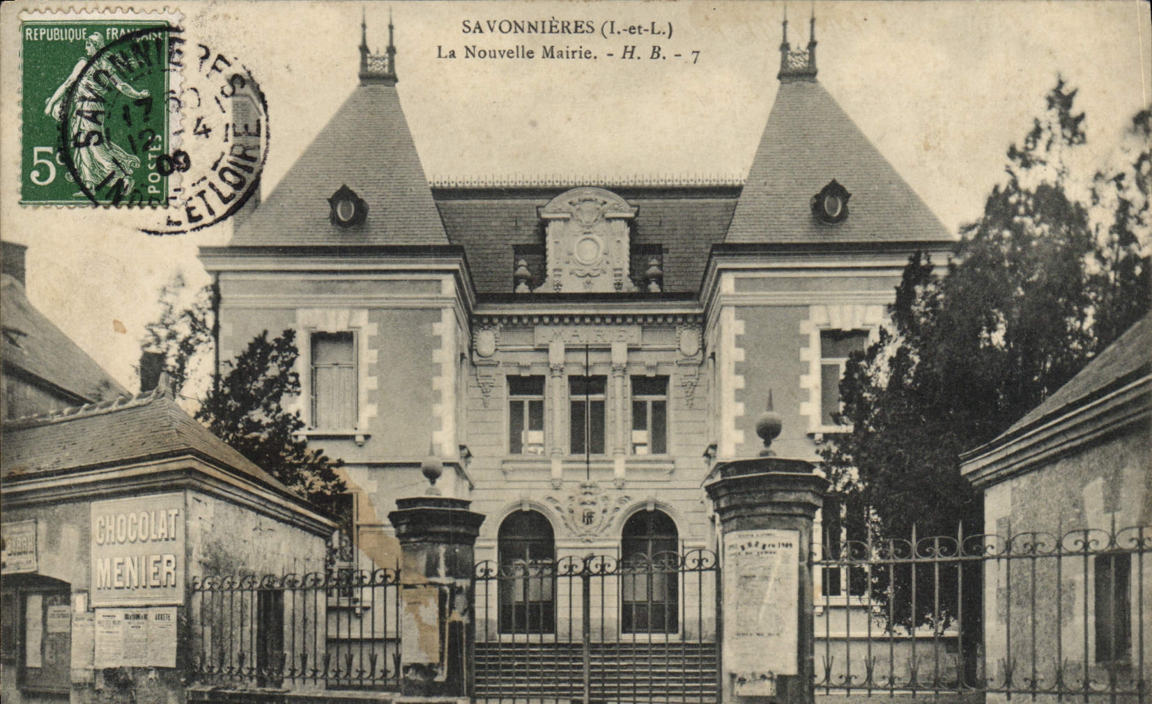 CPA Savonnieres La Nouvelle Mairie