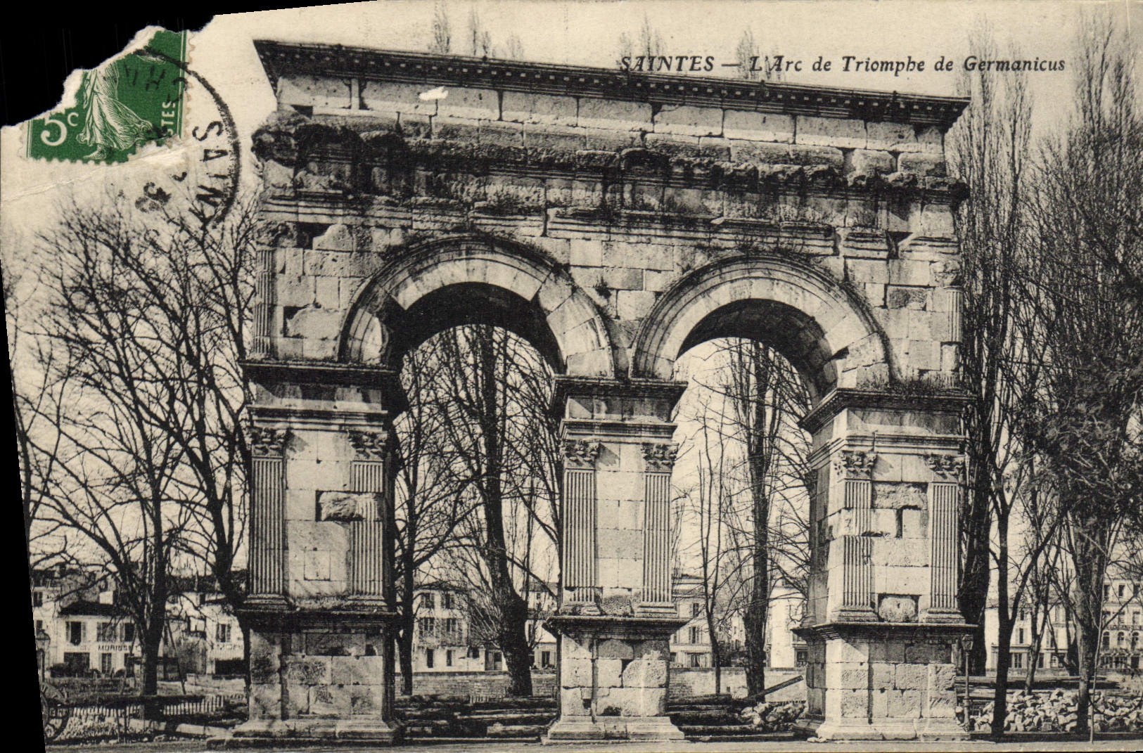 CPA Saintes L'Arc De Triomphe De Germanicus